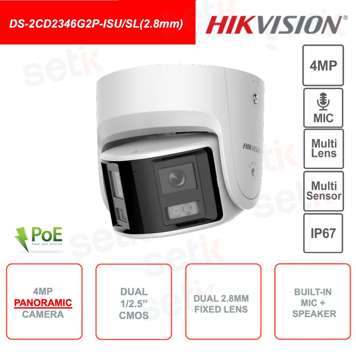 Hikvision DS-2CD2346G2P-ISU/SL